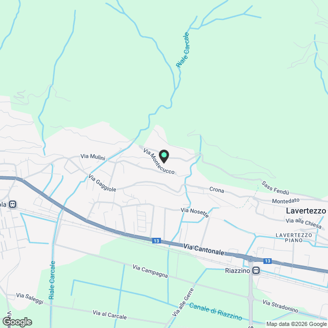 Moderno appartamento 2.5 locali con vista lago panoramica a Gordola - Karte