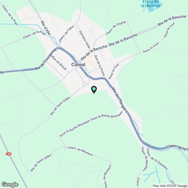 3 appartements en triplex - Karte