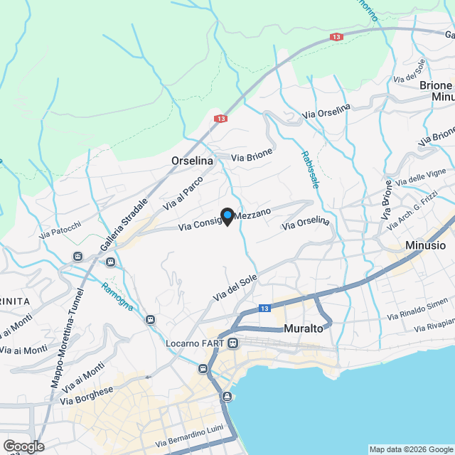 Orselina - The View - Karte