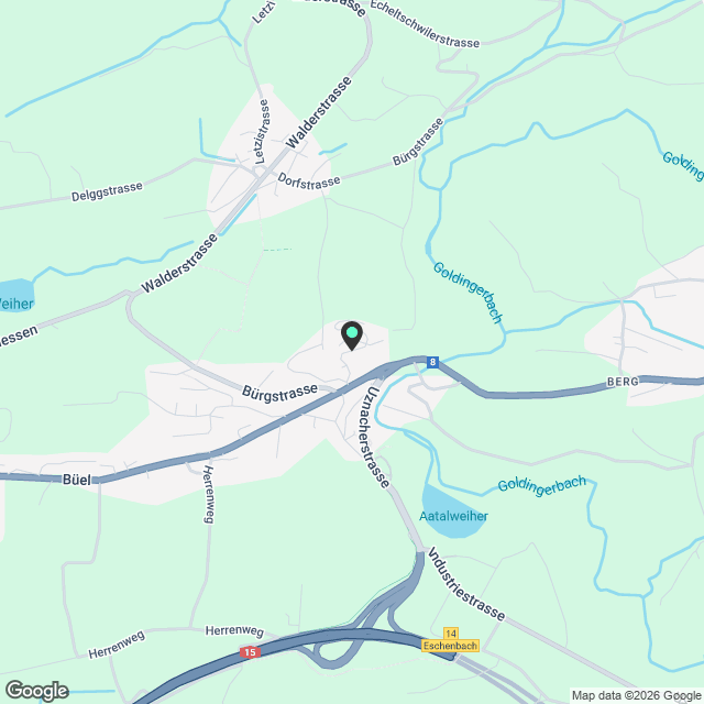 Erstvermietung: Attikawohnung mit Panorama und Privatsphäre - Karte