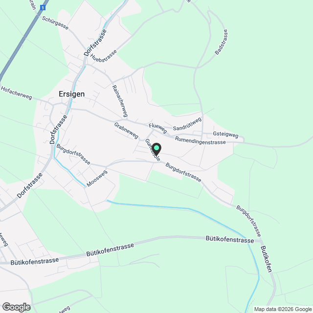 Gemütliche Familienwohnung im Herzen des Dorfkerns - Karte