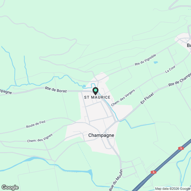 Nouvelle construction - Appartement/Duplex à louer à Champagne - Karte