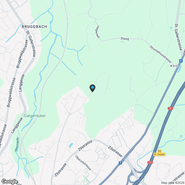 Guggeien Park - Karte