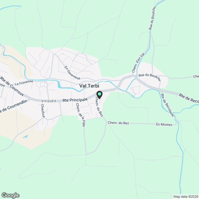 Maison Jumelle superbe vue sur la vallée - Karte