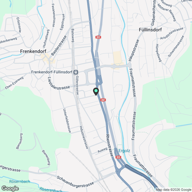 Moderne Attikawohnung an zentraler Lage - Karte