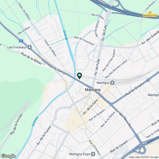 spacieux appartement - Karte