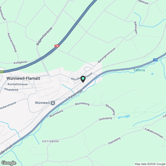 Moderne 3-Zimmer-Wohnung - Karte