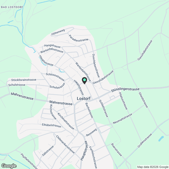 Suchen Sie eine Übergangslösung? Bis im Frühling 2027 befristet wohnen. - Karte