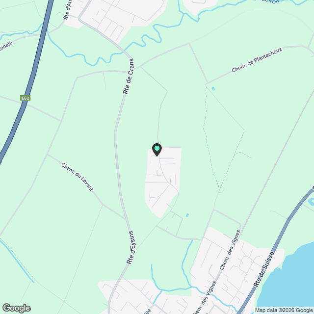 Deux superbes villas individuelles avec garage et place à louer - Karte