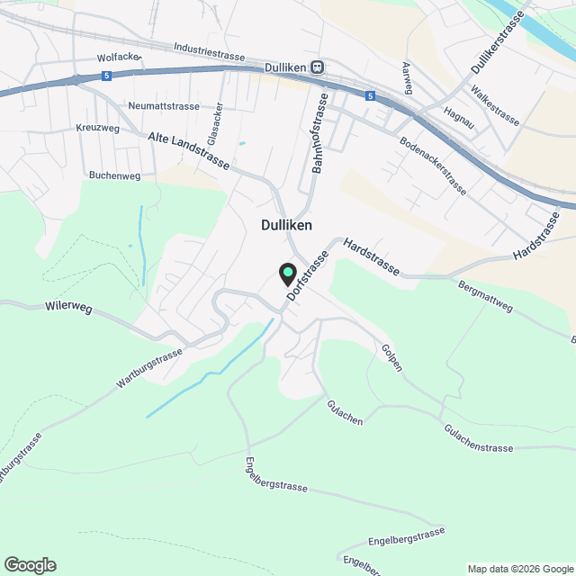 Erstvermietung: Familienfreundlich & modern - Gartenwohnung in Dulliken - Karte