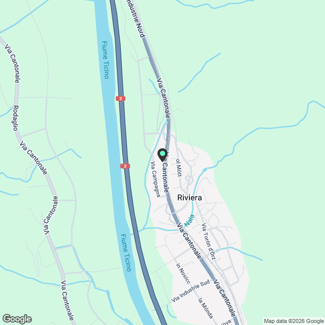 Casa unifamiliare moderna a Osogna - 3.5 locali con giardino - Karte