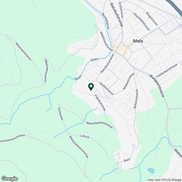 Stilvolle 4.5 Zimmer Loftwohnung  in Mels,  Nähe Sargans - Karte