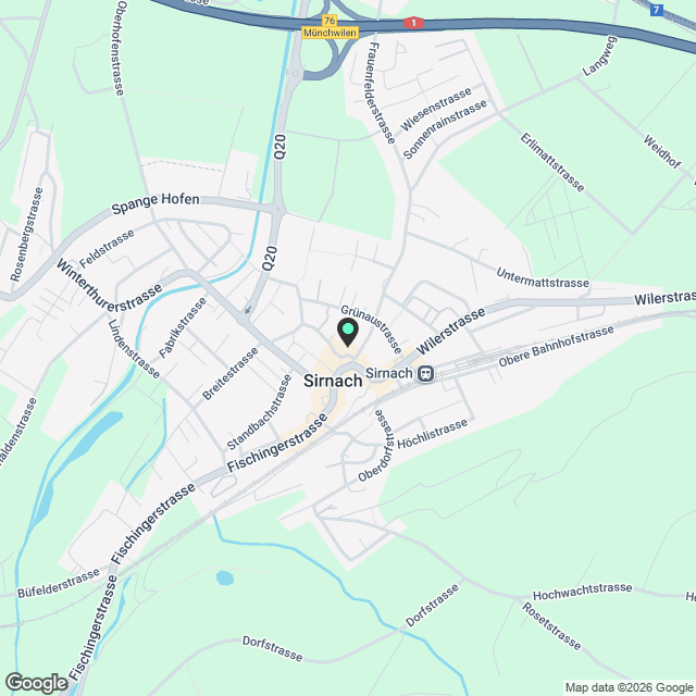 Einzigartige moderne 3.5-Zimmer-Wohnung mit grosser Loggia - Karte