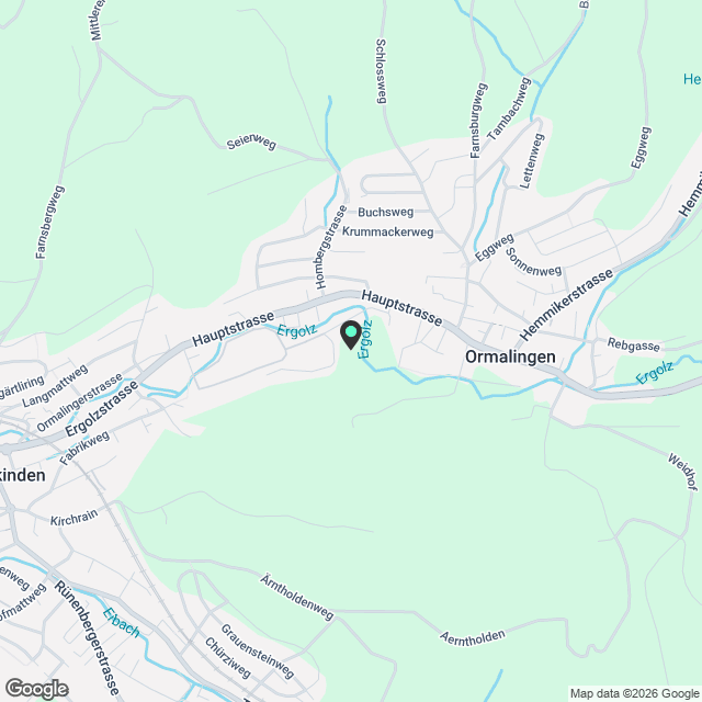 Schönste Aussicht an ruhiger Wohnlage - Karte