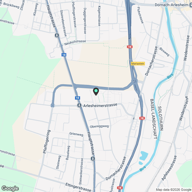 Helle Familienwohnung in grüner Umgebung - Karte