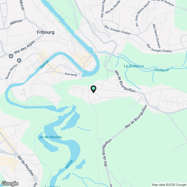 Appartement à Bourguillon - Karte