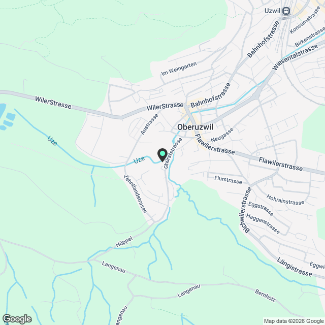 Stilvolles Wohnen in Oberuzwil – Ästhetik mit Fernsicht - Karte