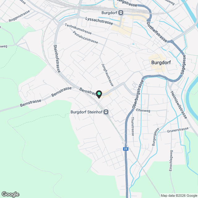 Moderne 5-Zimmer-Attikawohnung im Neubau Q34 Burgdorf - Karte