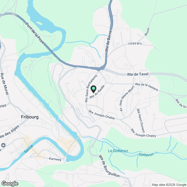 Studio situé dans le quartier du Schoenberg - Karte