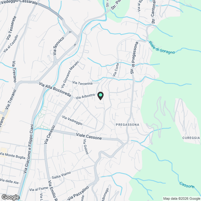 Affittasi MAISONETTE ESCLUSIVA in Salita Viarno - Karte