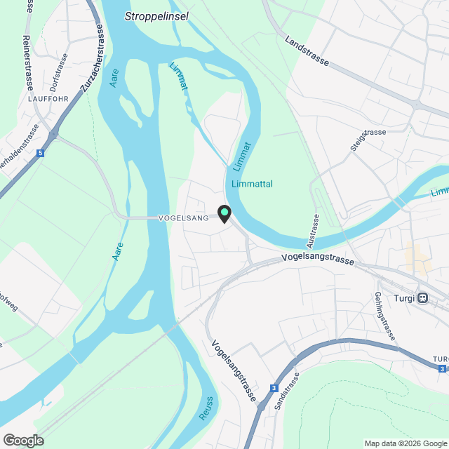 Grosszügige moderne 4 1/2 Zimmerwohnung im Wasserschloss - Karte