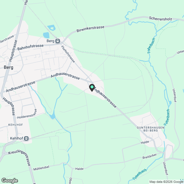 Einfamilienhaus in Andhausen - Karte