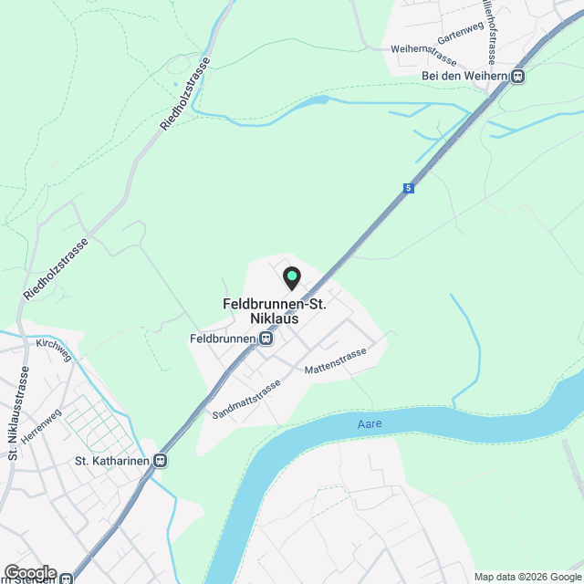 2-Zimmerwohnung Feldbrunnen - Karte