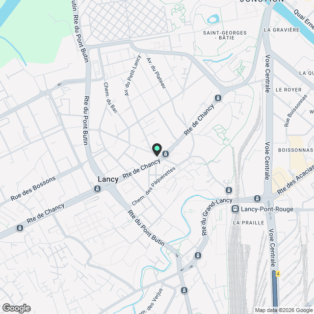 City Pop Geneva – Surville: Modern Living with Flexibility and Comfort - Karte