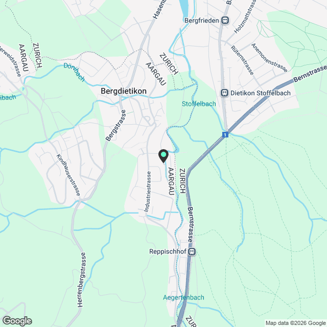 Das idyllische Zuhause für urbane und naturliebende Singles und Paare - Karte