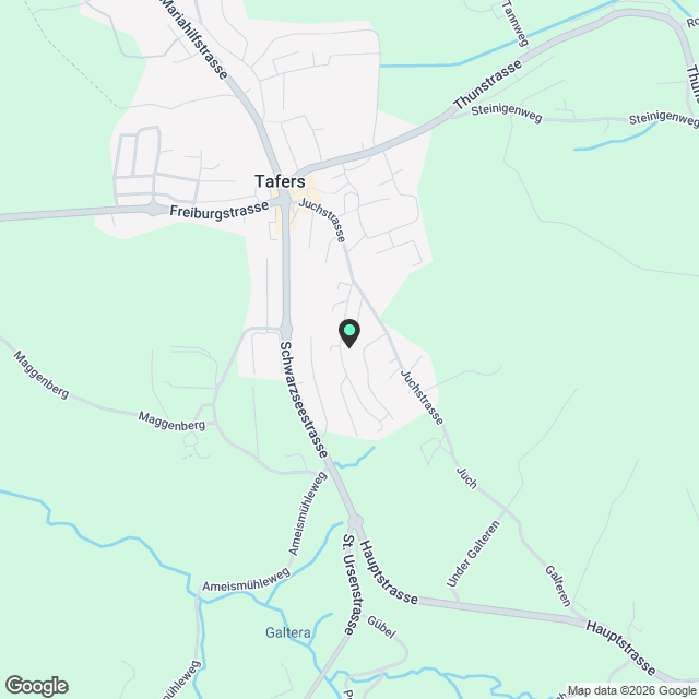 Wohnung in Tafers - Karte