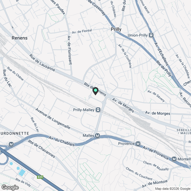 Magnifiques appartement - Prilly - Karte