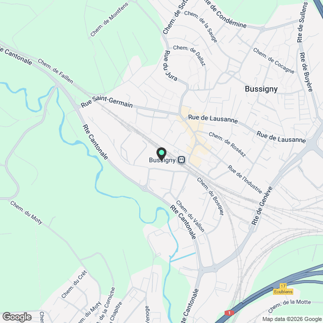 Magnifique 4 pièces idéalement situé à Bussigny - Karte