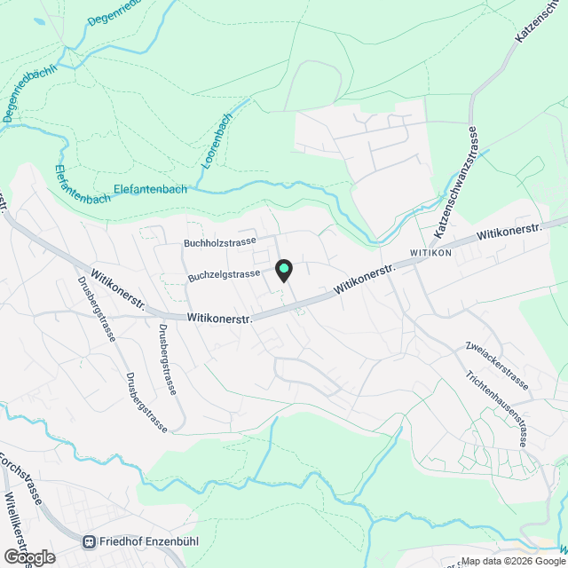 Traumhafte Wohnung in Witikon: Ruhige Lage, gute Anbindung - Karte