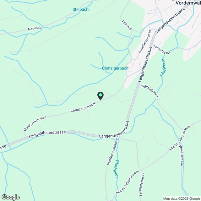 Moderne 2-Zimmer-Wohnung in Neubau mit Weitblick in Vordemwald - Karte