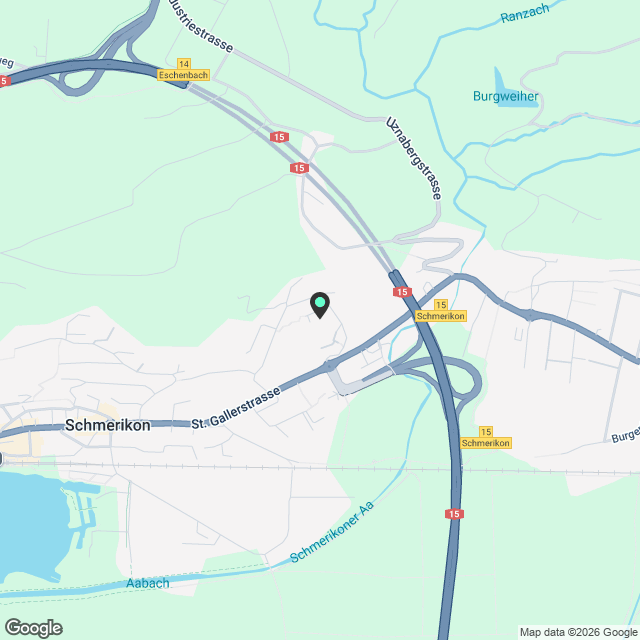 Neu renovierte, grosszügige 4.5-Zimmer-Wohnung in Schmerikon - Karte