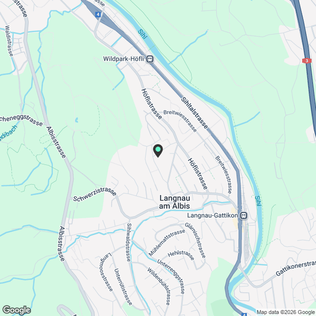 Modern 5.5-Room Apartment with Stunning Views in Langnau am Albis - Karte