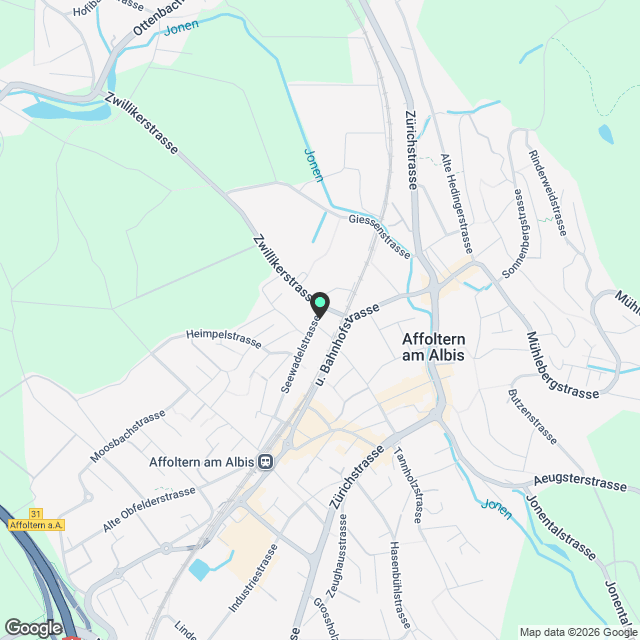 Erstvermietung in Affoltern am Albis – Wohnen mit Qualität an der Seewadelstrasse - Karte