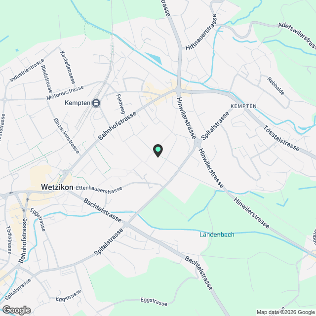 Wunderschöne 2.5 Zimmerwohnung mit Aussicht - Karte