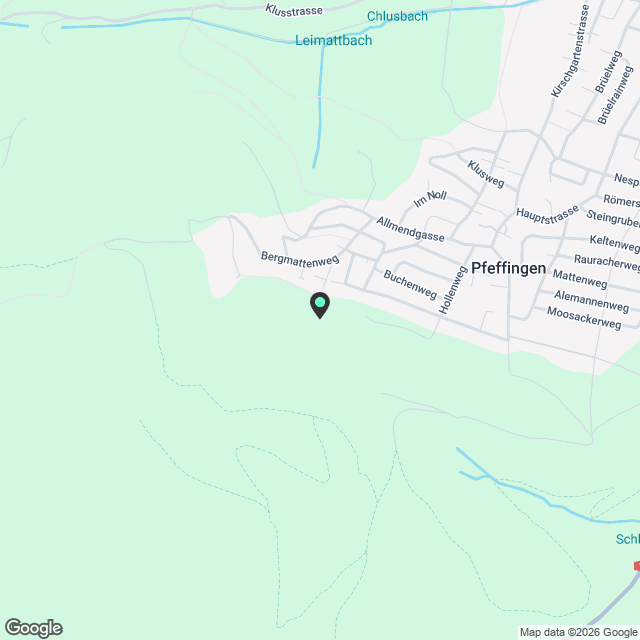 Neu erstellte 4.5 Zimmer, Maisonette-Attikawohnung (128 m2) mit riesiger Panoramaterrasse - Karte