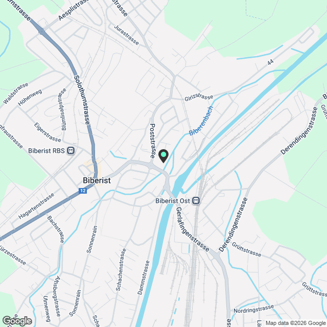 Moderne 3.5-Zimmer-Wohnung in Biberist - Ihr neues Zuhause! - Karte