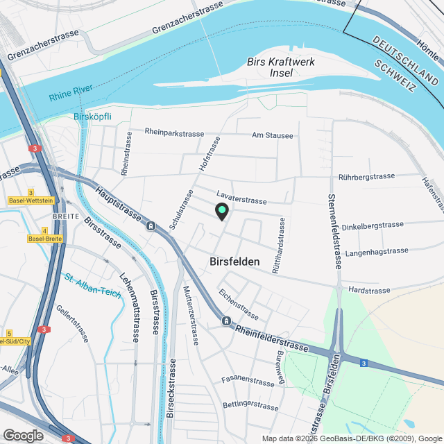 Helle 3.5-Zi.-Wohnung im Erstbezug – saniert mit grosser Terrasse. Erstbezug ab 1. April 2026 - Karte