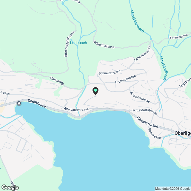 4.5-Room Apartment with Private Lake Access in Oberägeri, Canton Zug — Available February 2026 - Karte