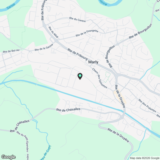 Prairie 2 - Appartement 2.5 pièces au 3ème étage - Karte