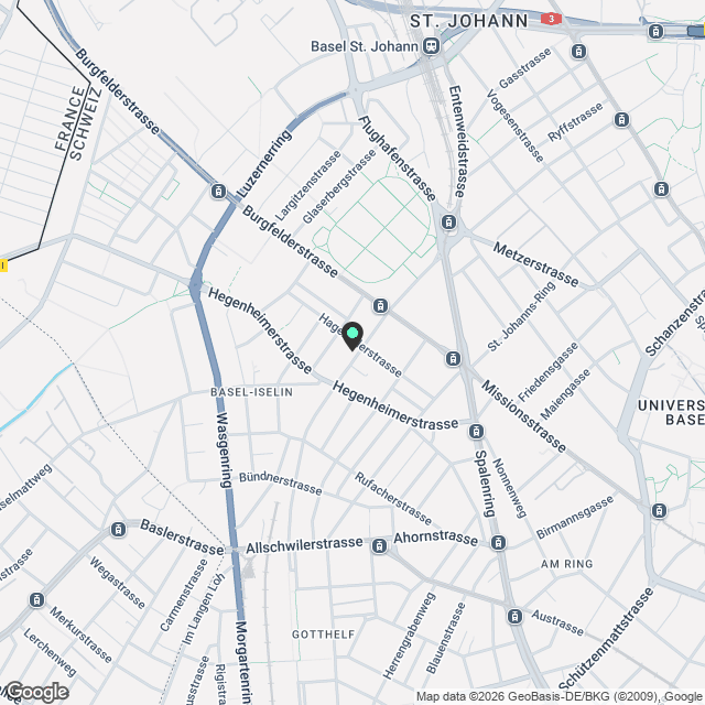 Wohntraum über den Dächern von Basel - Karte