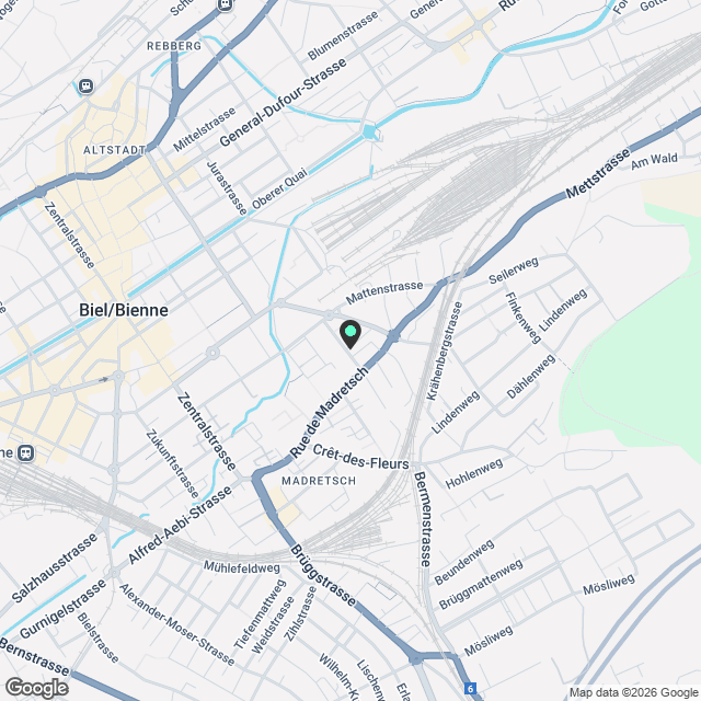 Tolle Neubauwohnung im Stadtzentrum - Karte