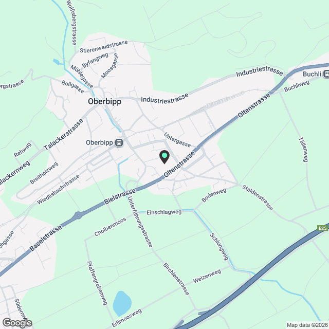 Moderne 2.5-Zimmer-EG-Wohnung mit gedecktem Sitzplatz - Karte