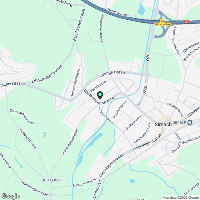 Neuwertige moderne 4.5-Zimmer-Wohnung mit eigenem Waschturm - Karte