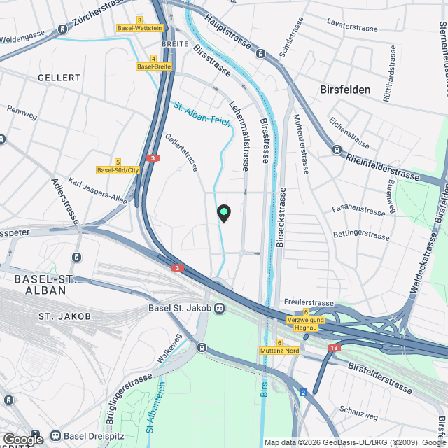 4.5-Zimmerwohnung mit zwei Balkonen - Karte