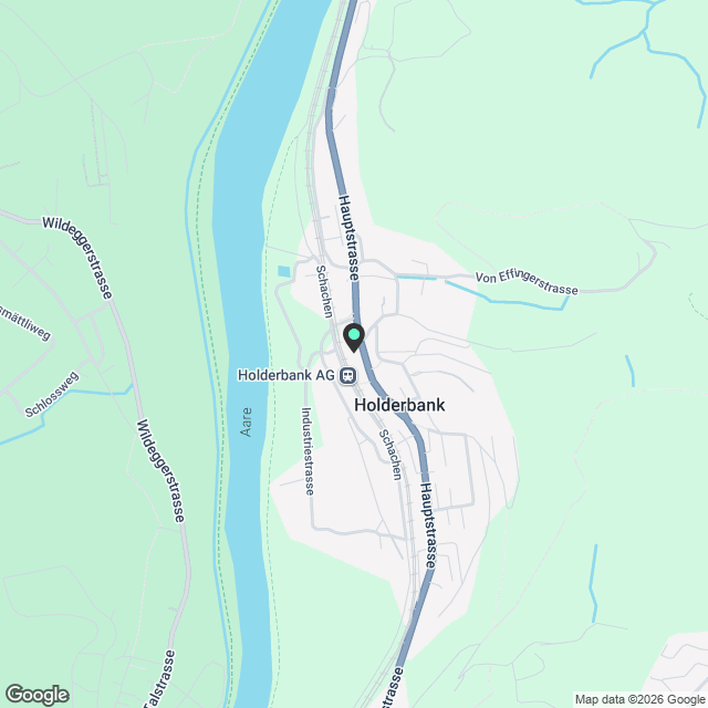 Moderne 2.5-Zimmer-Wohnung in Holderbank mit Balkon und schöner Aussicht - Karte