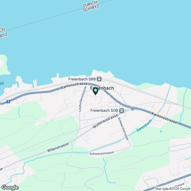 7.5-Zimmer-Wohnung 228 m² in Freienbach – loftartiges Wohnzimmer - Karte